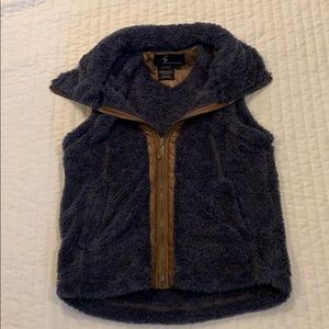 Faux fur vest